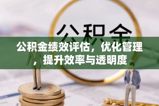清丰公积金绩效评估，优化管理，提升效率与透明度