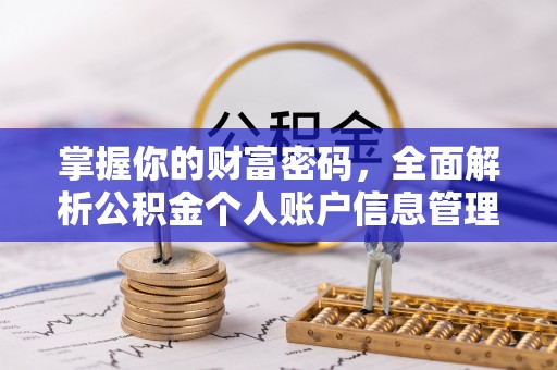 清丰掌握你的财富密码，全面解析公积金个人账户信息管理