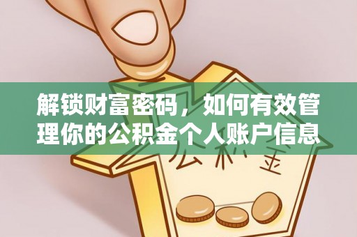 清丰解锁财富密码，如何有效管理你的公积金个人账户信息