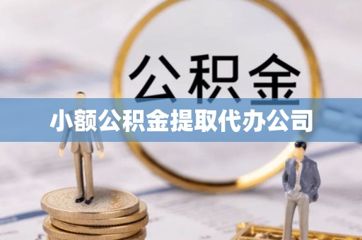 清丰小额公积金提取代办公司